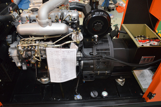 35KW dizel Genset Isuzu motor 4JB1TA Auto Start 220/380V 8 saat yükleme