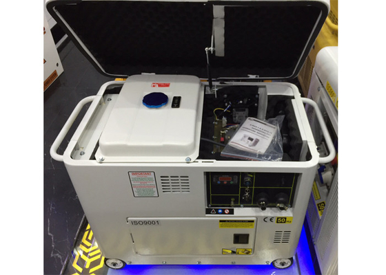 Mono Faz Hava 186FAE Motor ISO CE ile Dizel Motor Küçük Sessiz Taşınabilir Jeneratör Soğutmalı