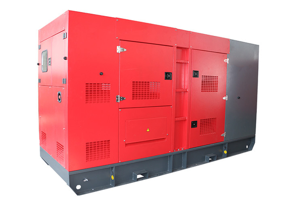 Sessiz Tip Elektrikli Jeneratör Seti Başbakan Gücü 200kw 250kva Su Soğutma FPT Motor