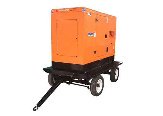 Proje için Esnek Römork Jeneratörü 100kva Cummins Dizel Jeneratör 1800 Rpm