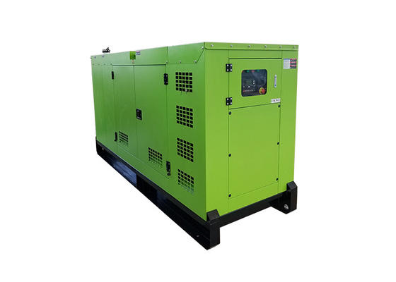Dizel Güç 100 Kva 80kw Su Geçirmez Cummins Sessiz Jeneratör Orijinal Stamford Alternatör