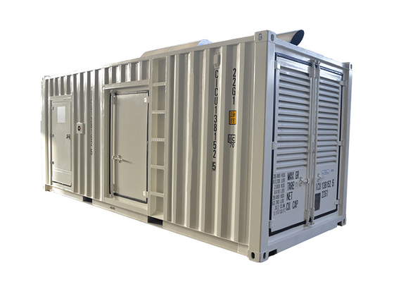 800KW KTA38-G5 Konteyner Tipi Genset Cummins Stamford ile Güç Jeneratörü