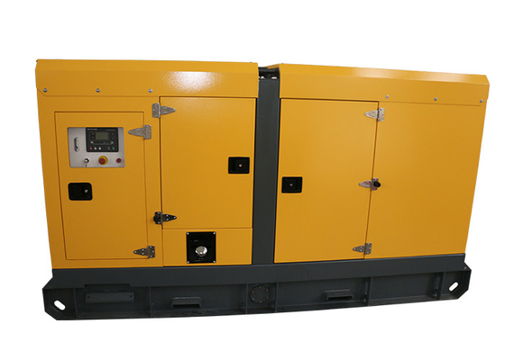 Tek Fazlı 220V 80KVA Dizel Güç Jeneratörü 3 Fazlı 380V Elektrikli Cummins Genset