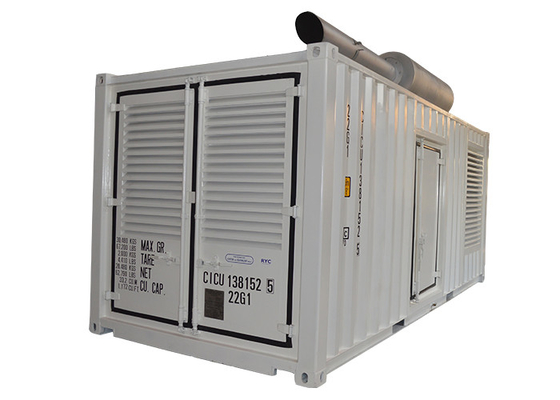 1000kva Cummins Jeneratör Seti Düşük Gürültü 800kw Jeneratörler Jeneratör