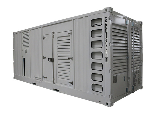 Rated 640kw / 800kva Ses geçirmez Perkins Güç Jeneratörü 3 Silindir Kanopi ile
