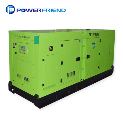 FPT dizel jeneratör 350kw yeşil sessiz düşük devir 413kva jeneratör
