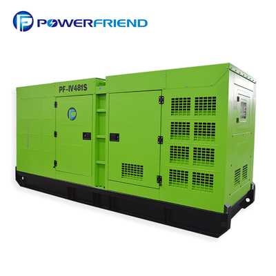 FPT dizel jeneratör 350kw yeşil sessiz düşük devir 413kva jeneratör
